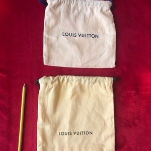 Louis Vuitton dust bags